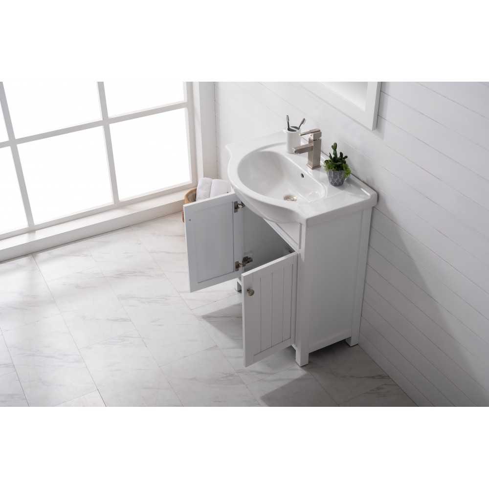 Marian 30" Single Sink Vanity In White