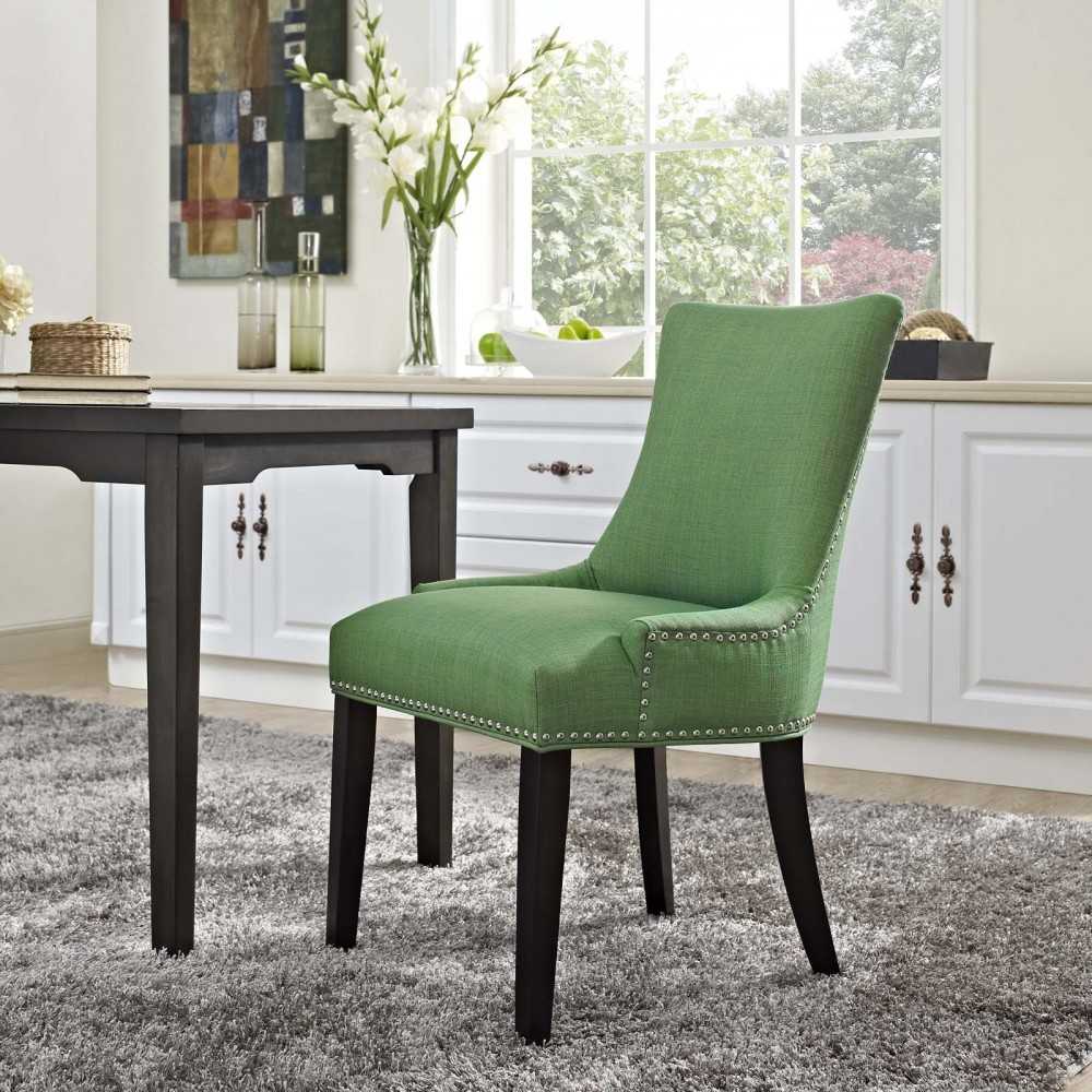 Marquis Fabric Dining Chair, Kelly Green
