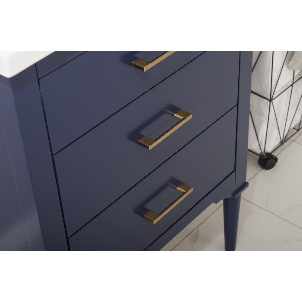Mason 24" Single Sink Vanity In Blue