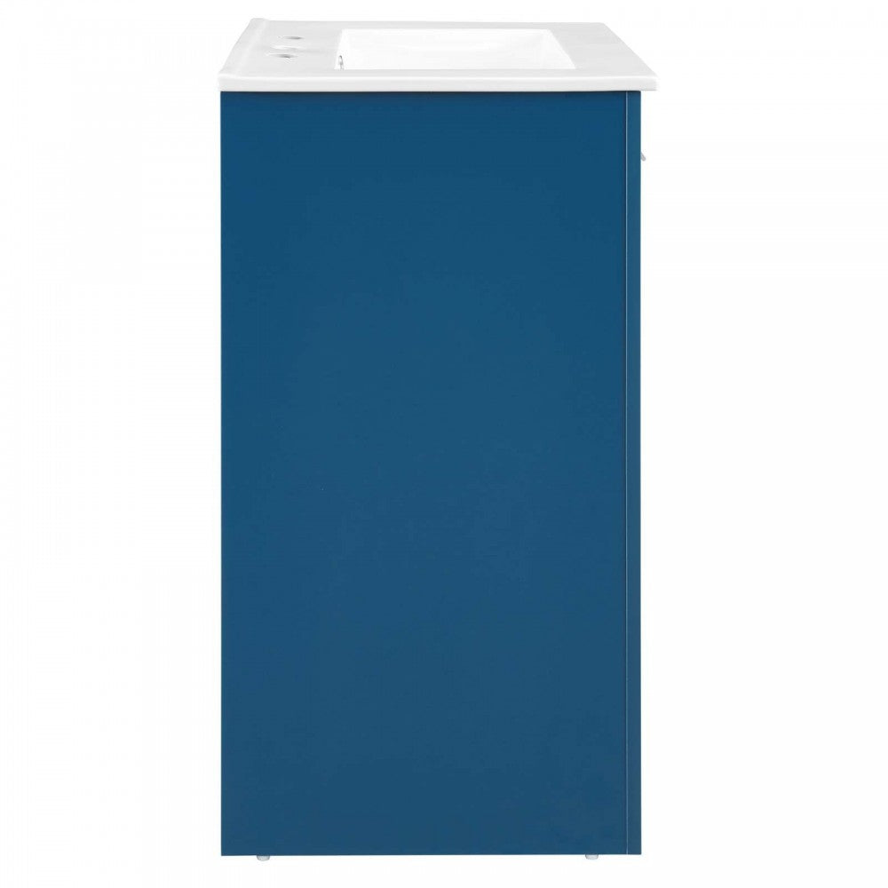 Maybelle 24" Bathroom Vanity, Navy White
