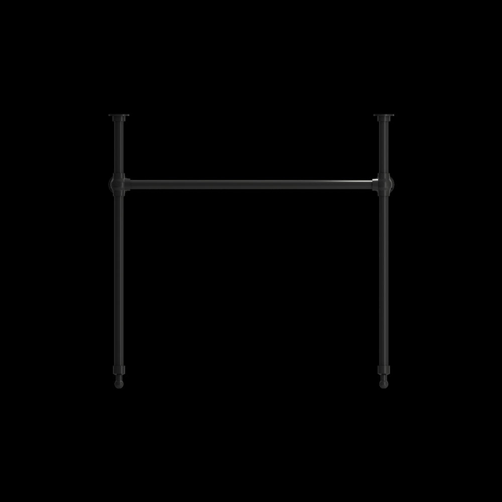 Metal Console Leg Set in Matte Black