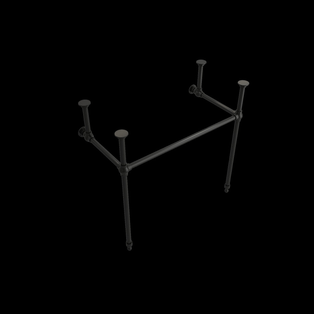 Metal Console Leg Set in Matte Black