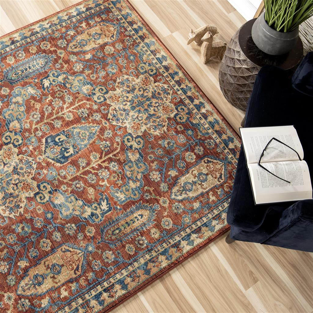 Palmetto Living Bombay Red 5'3" x 7'6"
