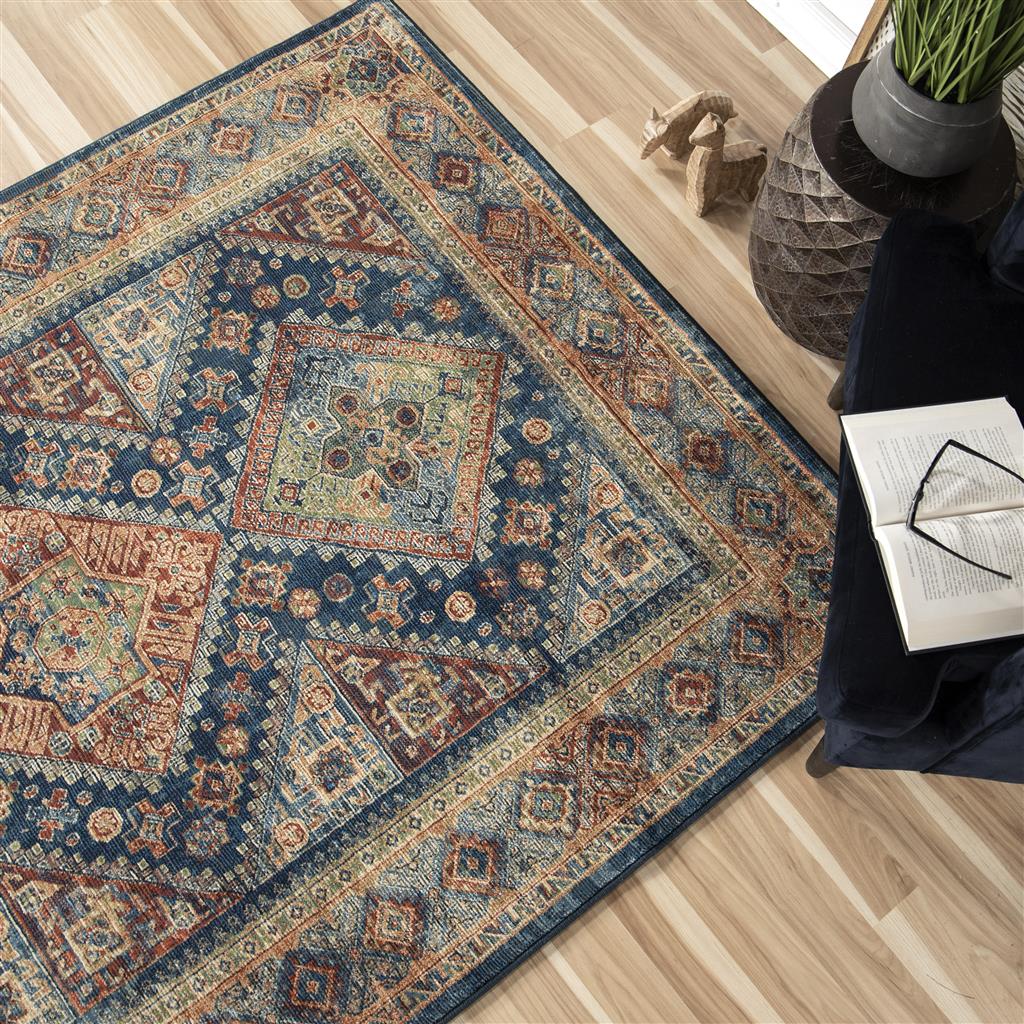 Palmetto Living Olympus Navy 7'10" x 10'10"