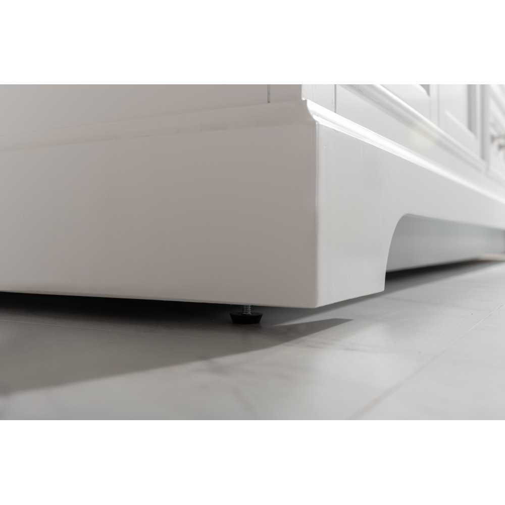 Milano 72" Double Sink Vanity in White