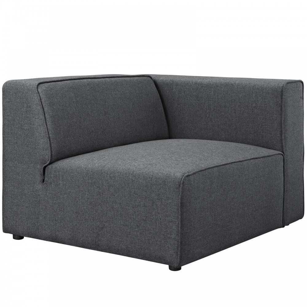 Mingle Fabric Right-Facing Sofa, Gray