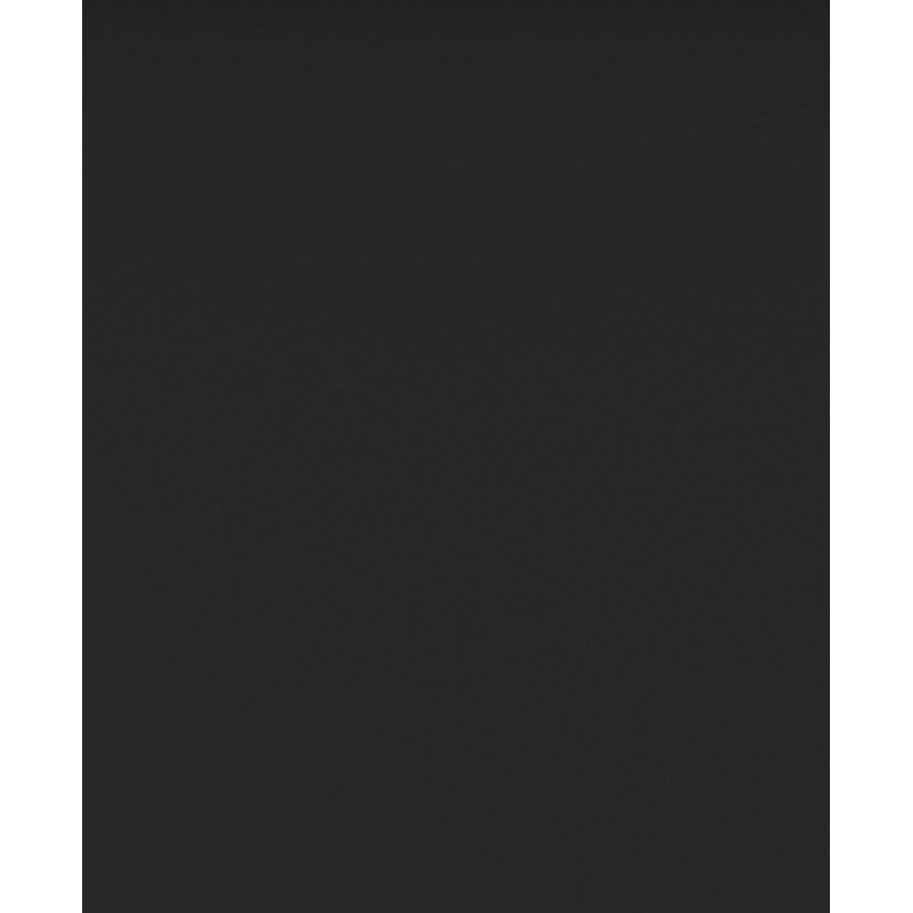 Modern Grooved Panel 6 Drawer Wood Dresser - Black