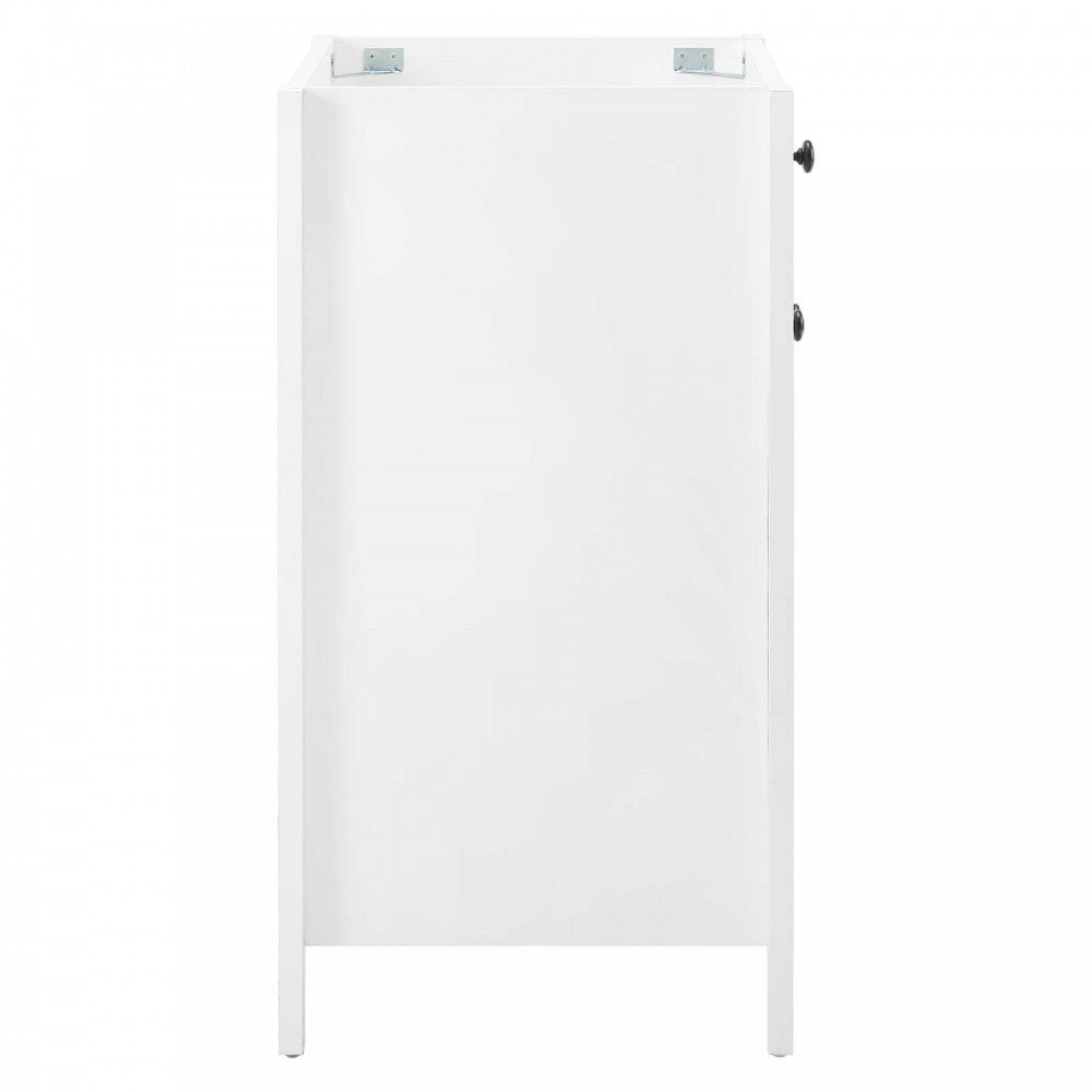 Nantucket 24" Bathroom Vanity Cabinet (Sink Basin Not Included), White