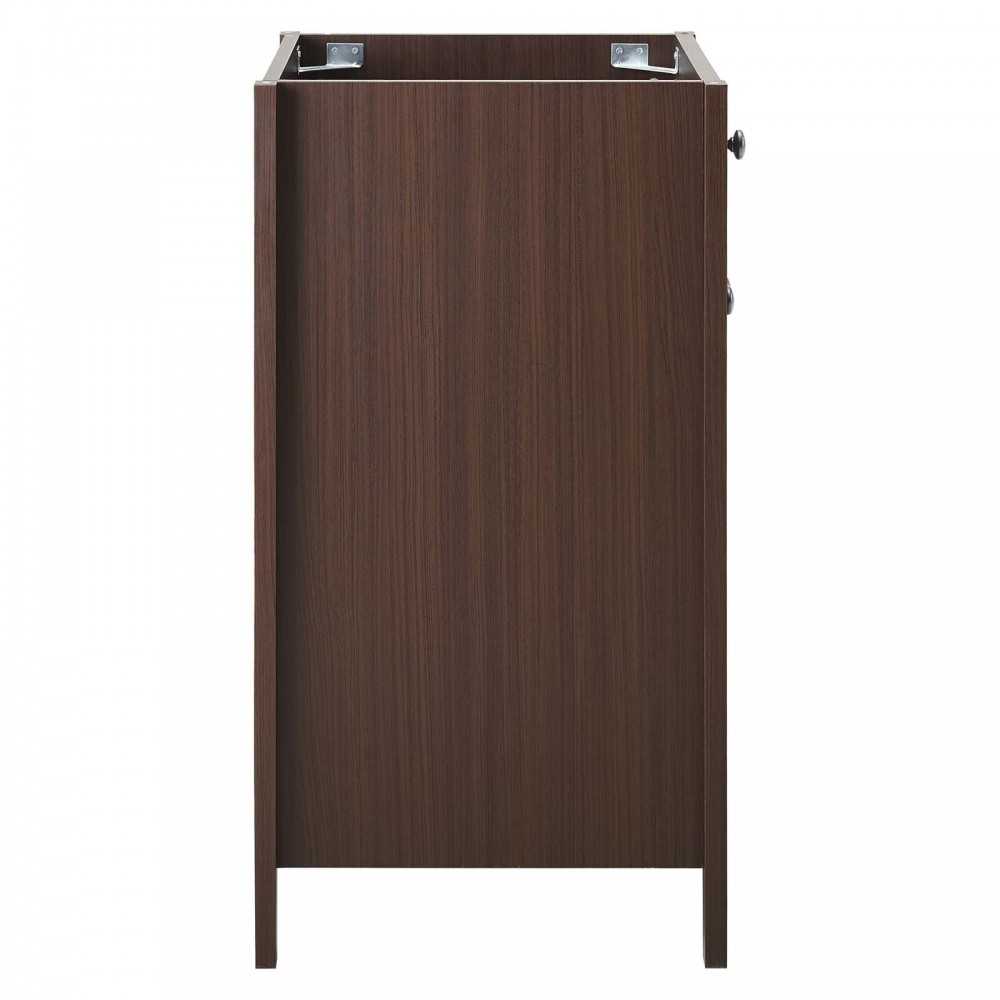 Nantucket 24" Bathroom Vanity Cabinet (Sink Basin Not Included), Walnut