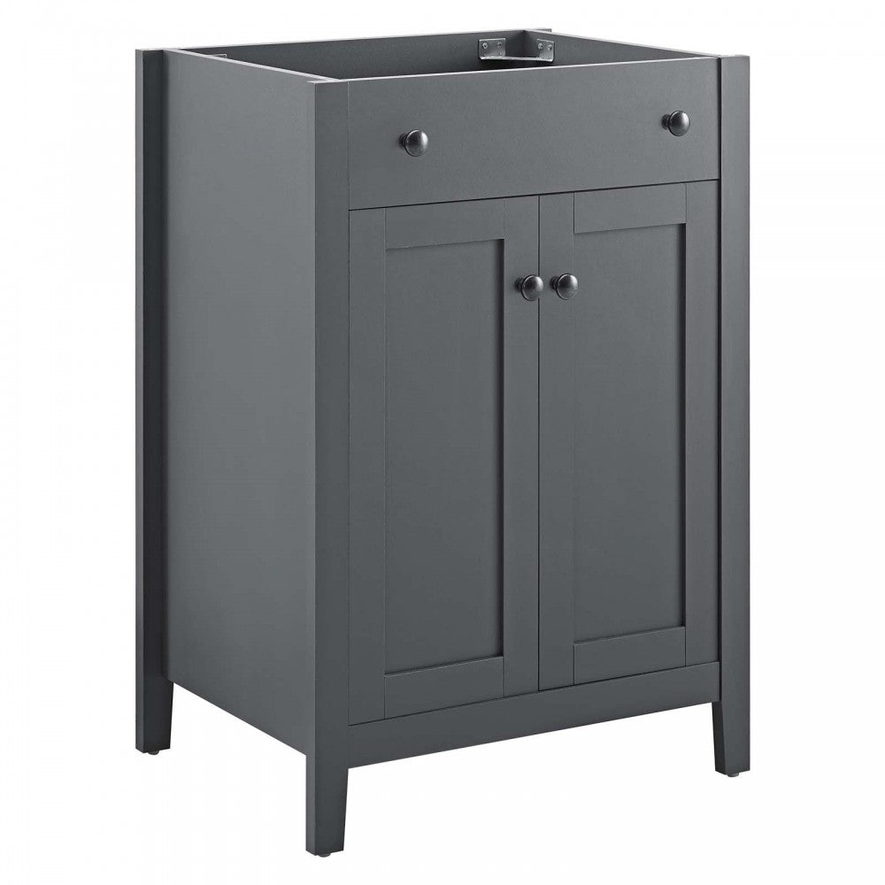 Nantucket 24" Bathroom Vanity Cabinet (Sink Basin Not Included), Gray