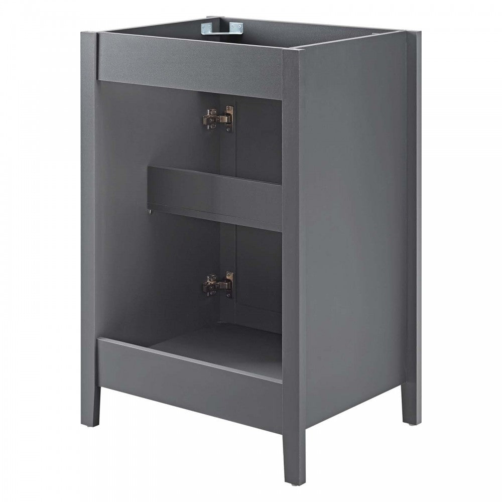 Nantucket 24" Bathroom Vanity Cabinet (Sink Basin Not Included), Gray