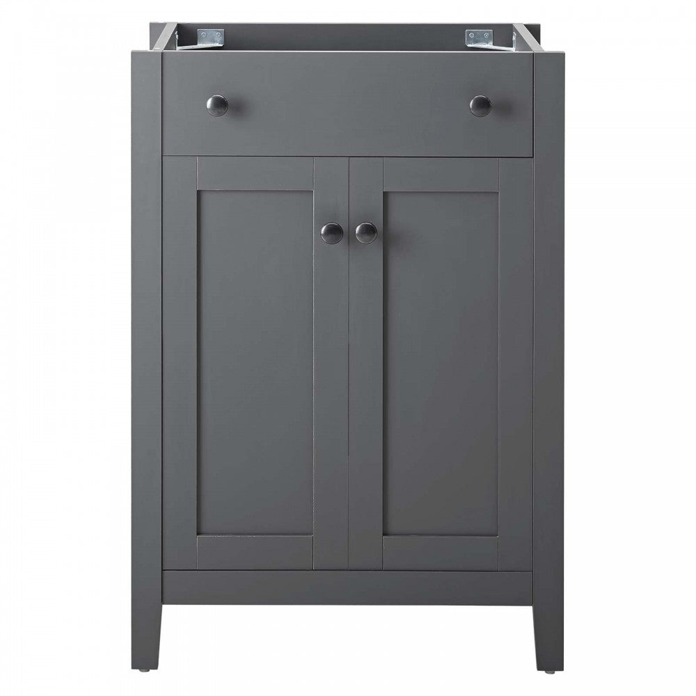 Nantucket 24" Bathroom Vanity Cabinet (Sink Basin Not Included), Gray