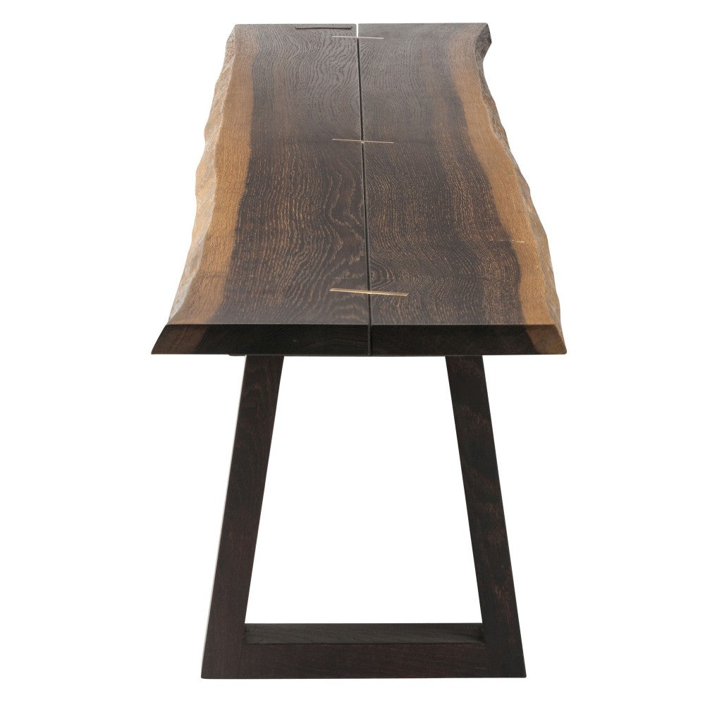 Napa Seared Wood Dining Bench