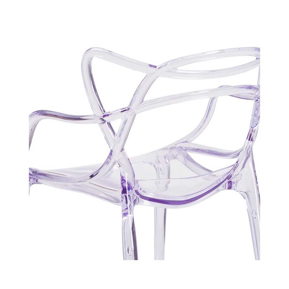 Nesting Series Transparent Stacking Side Chair