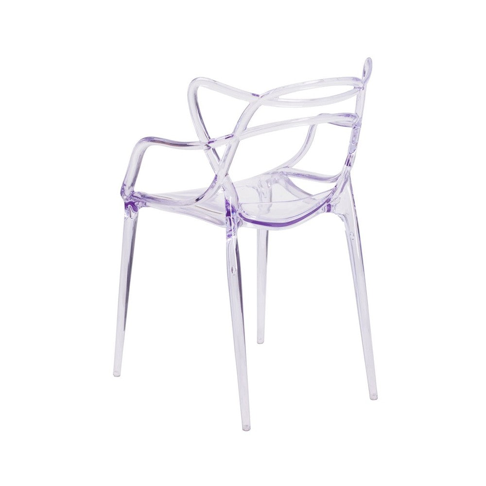 Nesting Series Transparent Stacking Side Chair