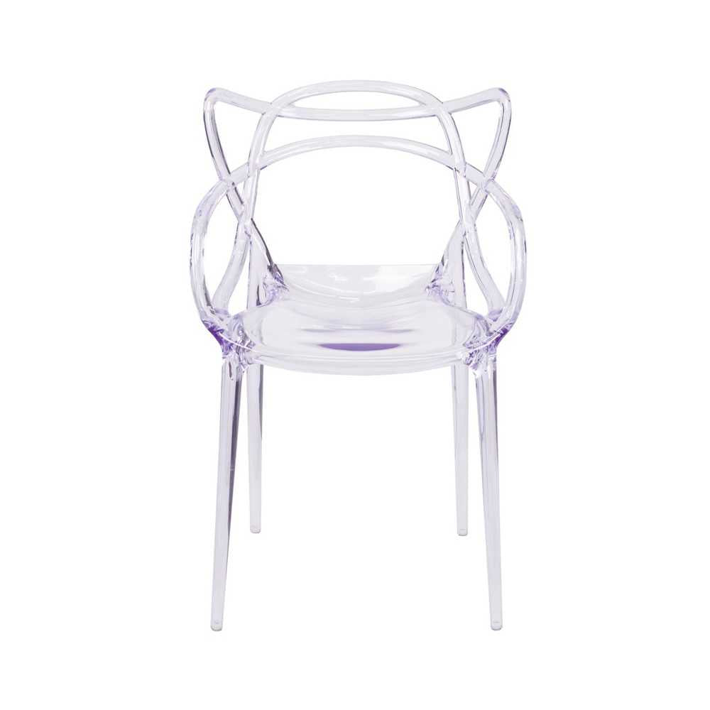 Nesting Series Transparent Stacking Side Chair