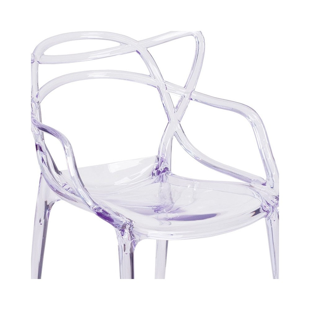 Nesting Series Transparent Stacking Side Chair