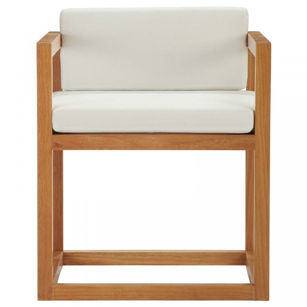Newbury Accent Outdoor Patio Premium Grade A Teak Wood Armchair