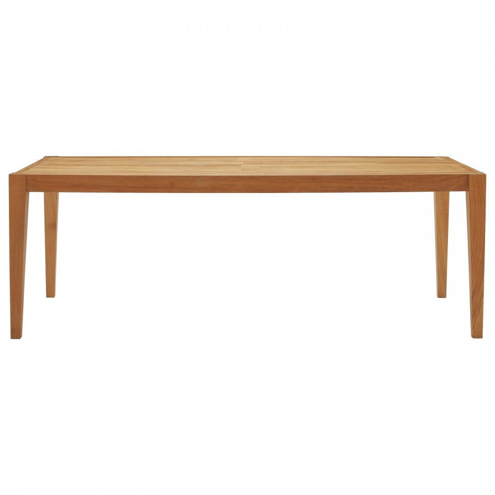 Northlake 85" Outdoor Patio Premium Grade A Teak Wood Dining Table