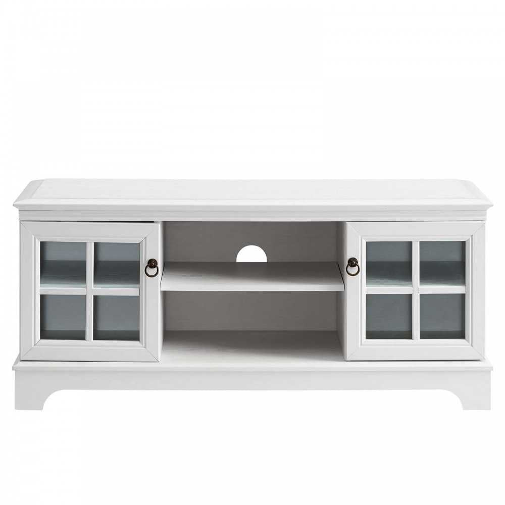 Pacific 47" TV Stand, White