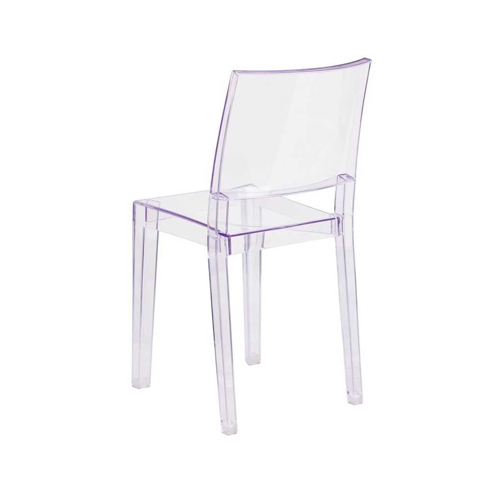 Phantom Series Transparent Stacking Side Chair