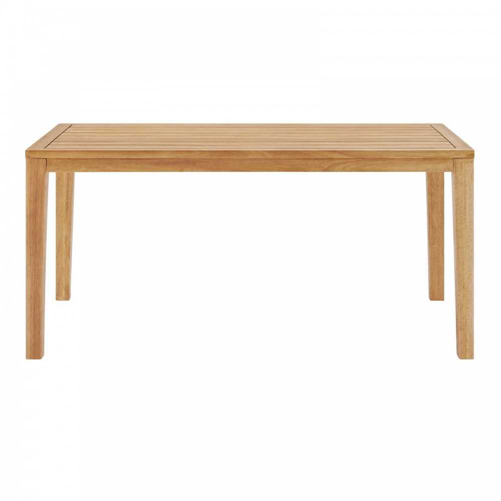 Portsmouth 63" Karri Wood Outdoor Patio Dining Table