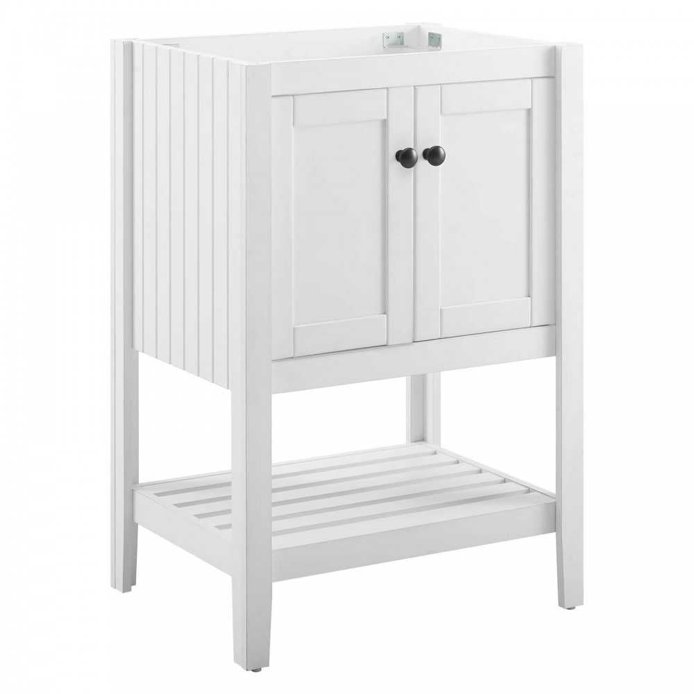 Prestige 23" Bathroom Vanity Cabinet (Sink Basin Not Included), White