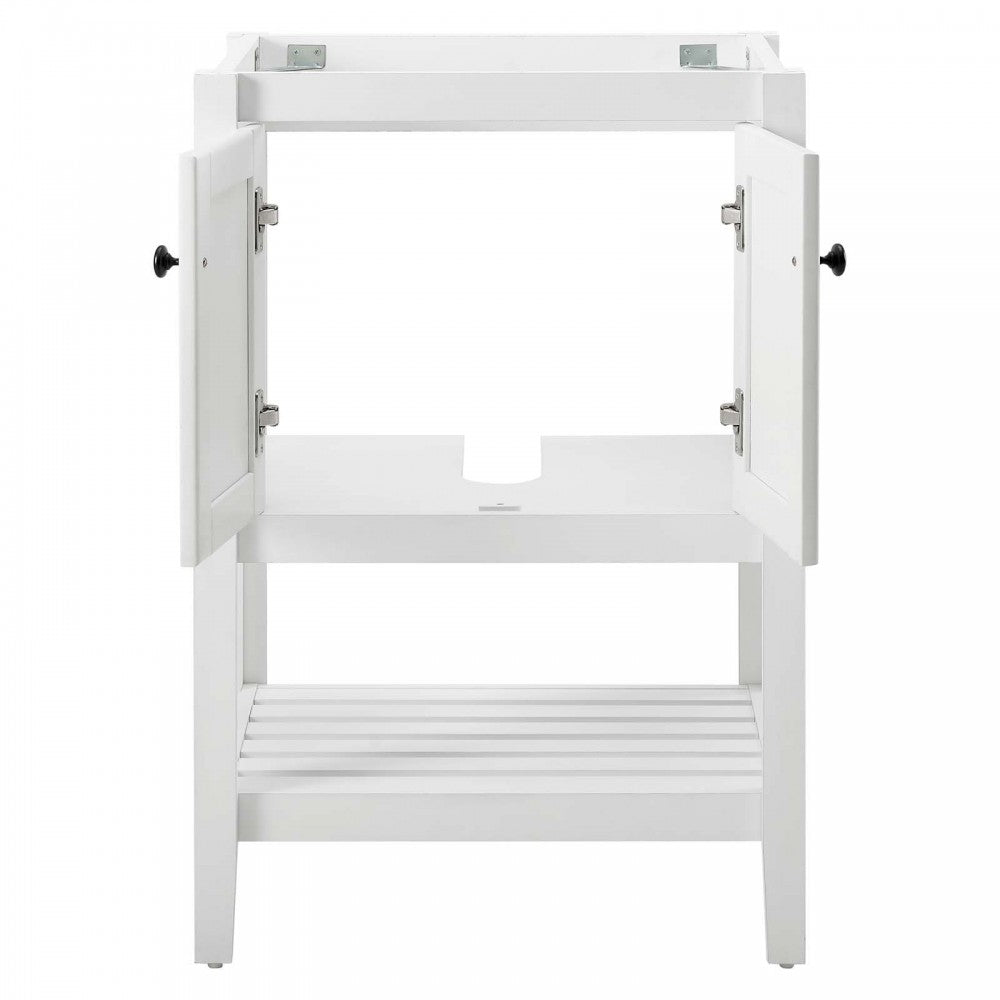 Prestige 23" Bathroom Vanity Cabinet (Sink Basin Not Included), White