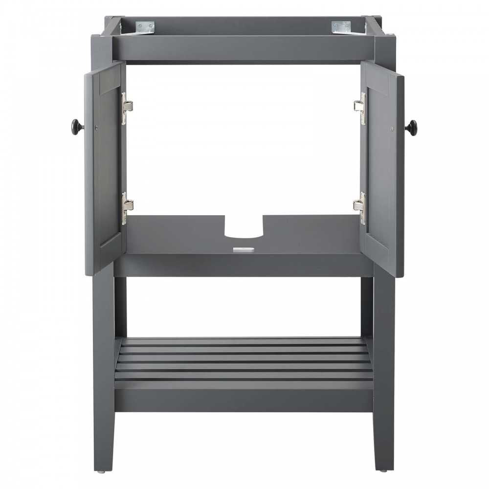 Prestige 23" Bathroom Vanity Cabinet (Sink Basin Not Included), Gray