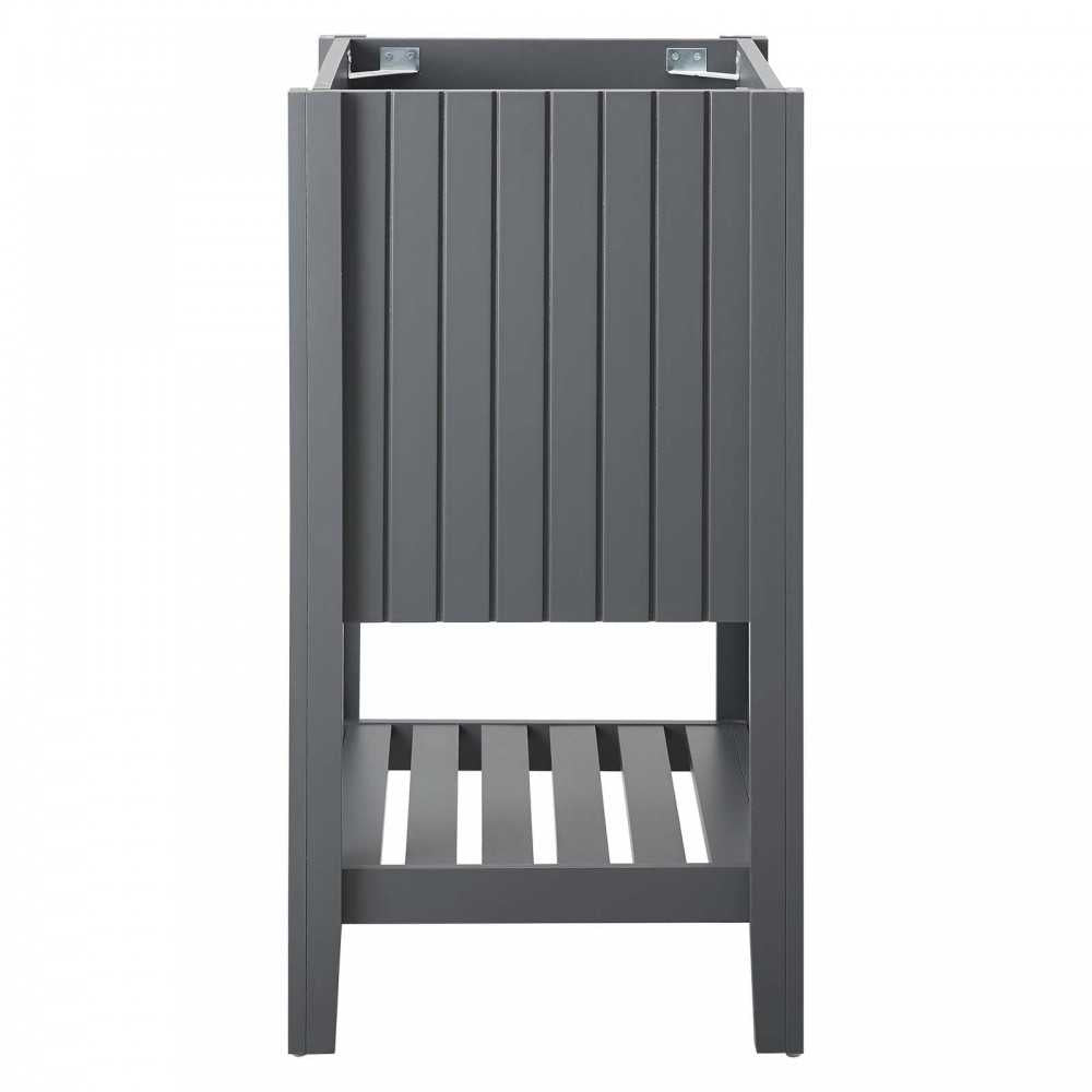 Prestige 23" Bathroom Vanity Cabinet (Sink Basin Not Included), Gray