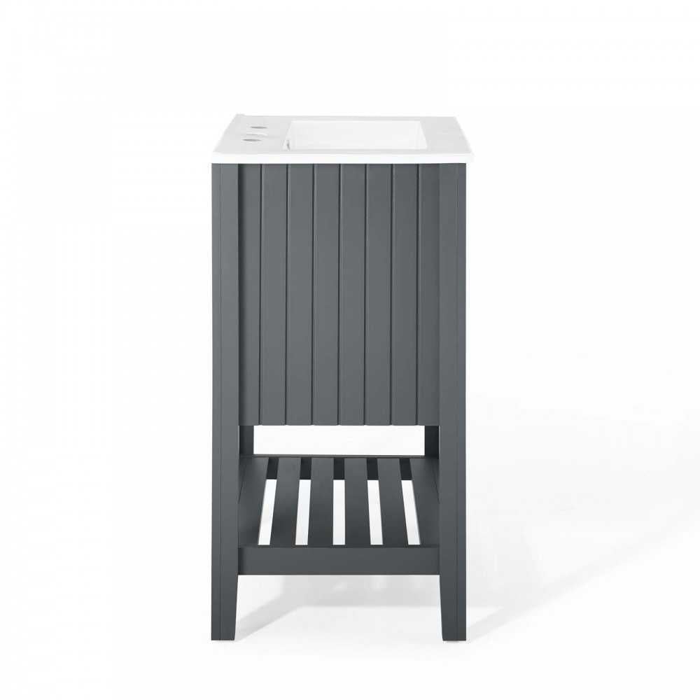 Prestige 24" Bathroom Vanity, Gray White