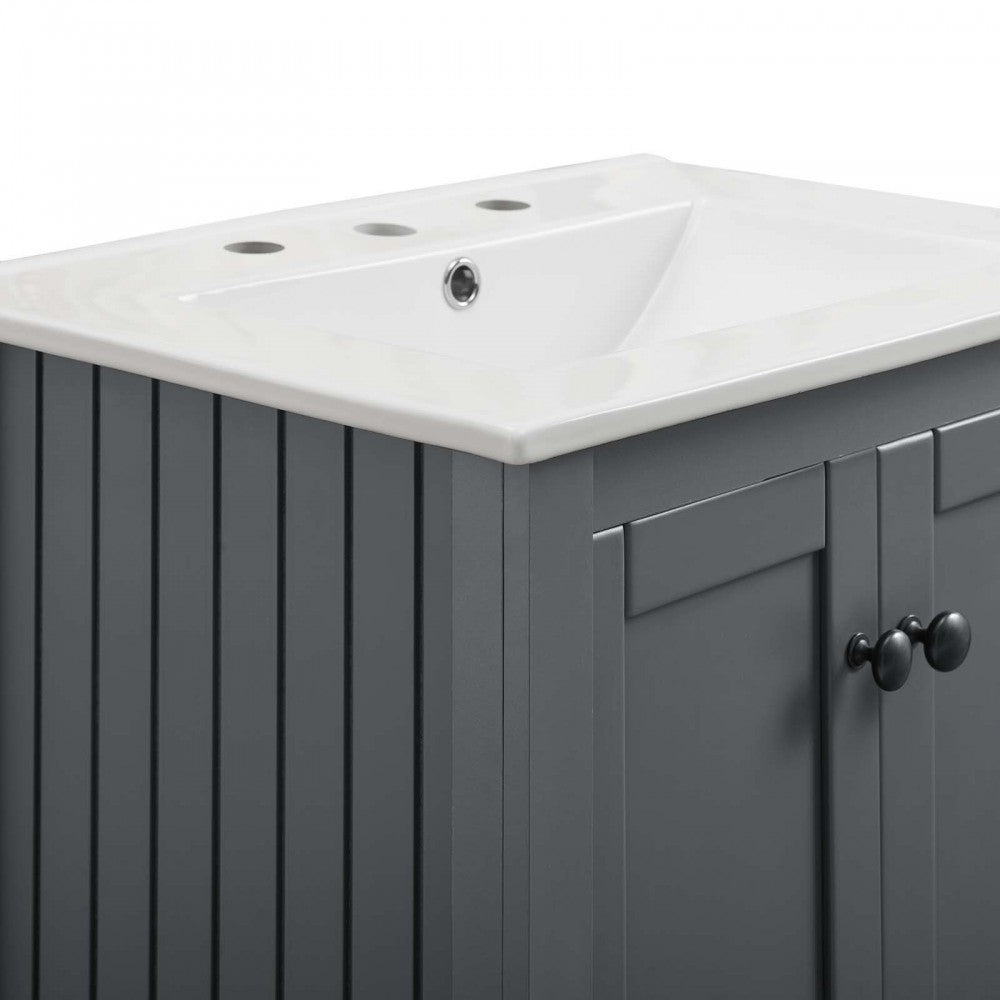 Prestige 24" Bathroom Vanity, Gray White
