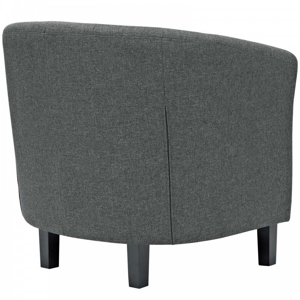 Prospect Upholstered Fabric Armchair, Gray