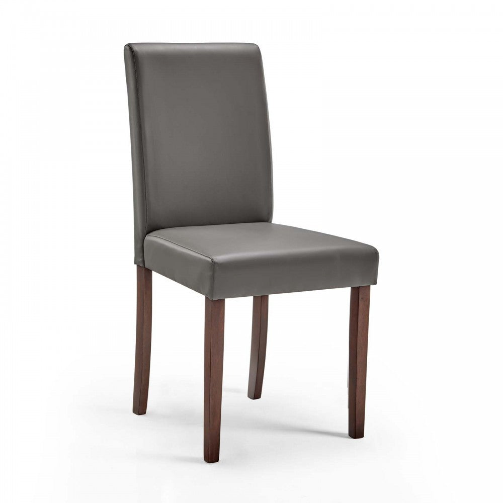 Prosper 5 Piece Dining Set, Cappuccino Gray