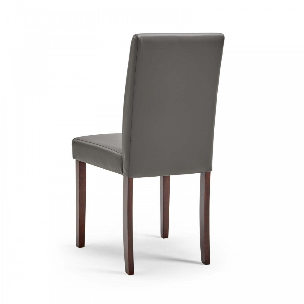 Prosper 5 Piece Dining Set, Cappuccino Gray