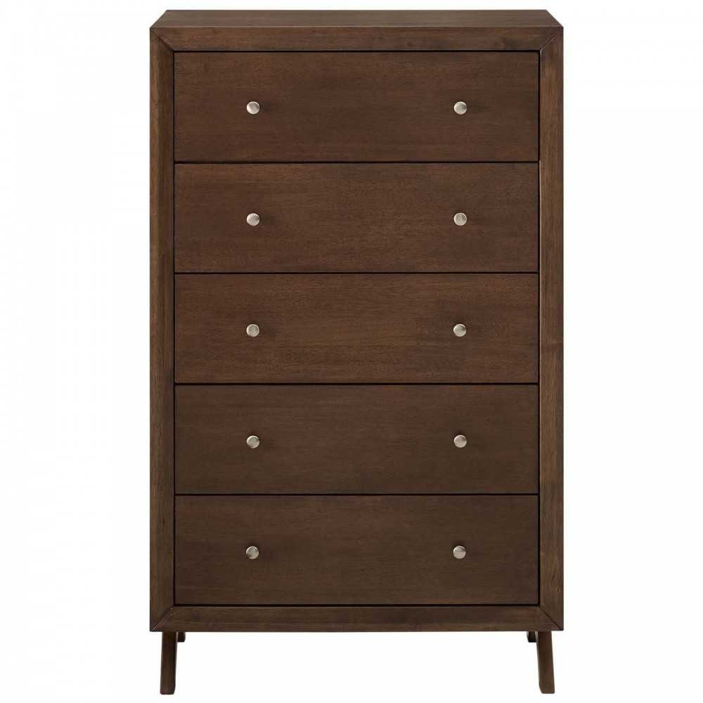 Providence Five-Drawer Chest or Stand, Walnut