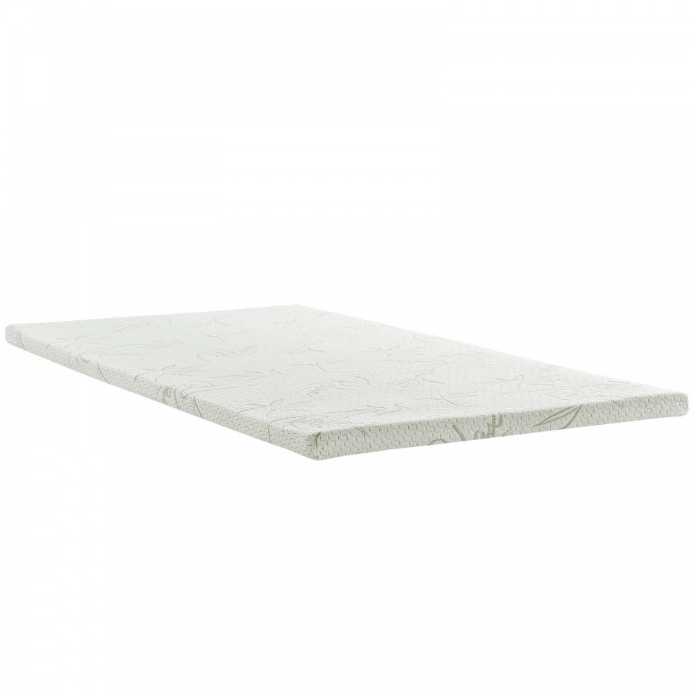 Relax Twin 2" Gel Memory Foam Mattress Topper