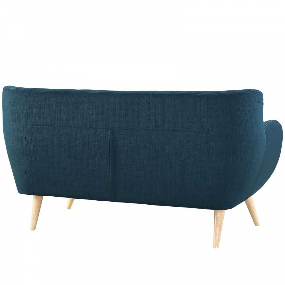 Remark 2 Piece Living Room Set, Azure, EEI-1785-AZU-SET