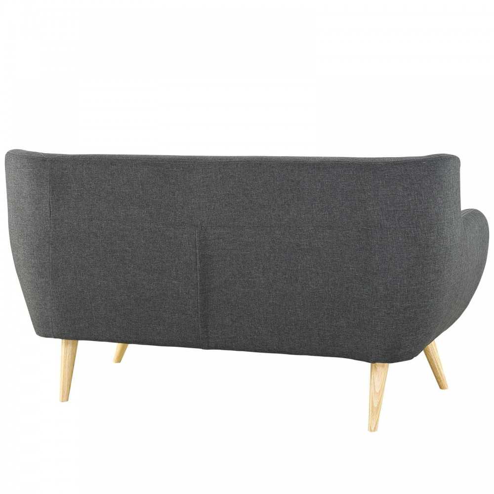 Remark 2 Piece Living Room Set, Gray, EEI-1783-GRY-SET