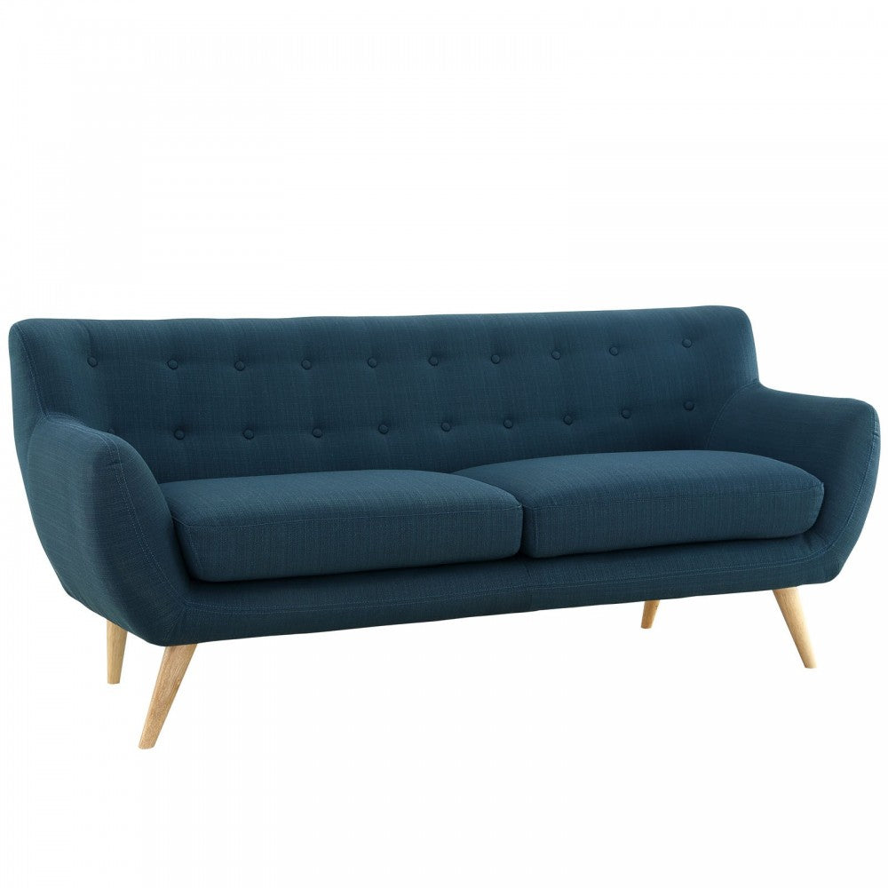 Remark 2 Piece Living Room Set, Azure, EEI-1784-AZU-SET