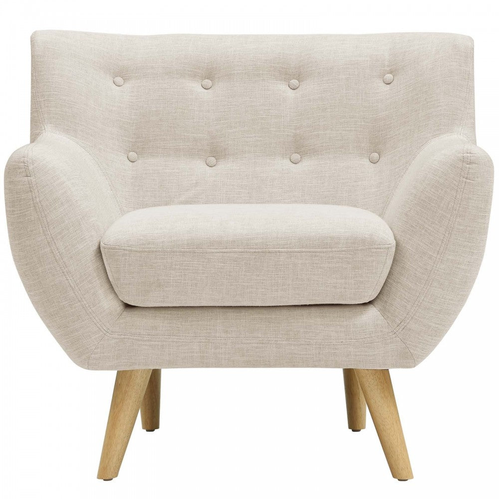 Remark 2 Piece Living Room Set, Beige, EEI-1784-BEI-SET