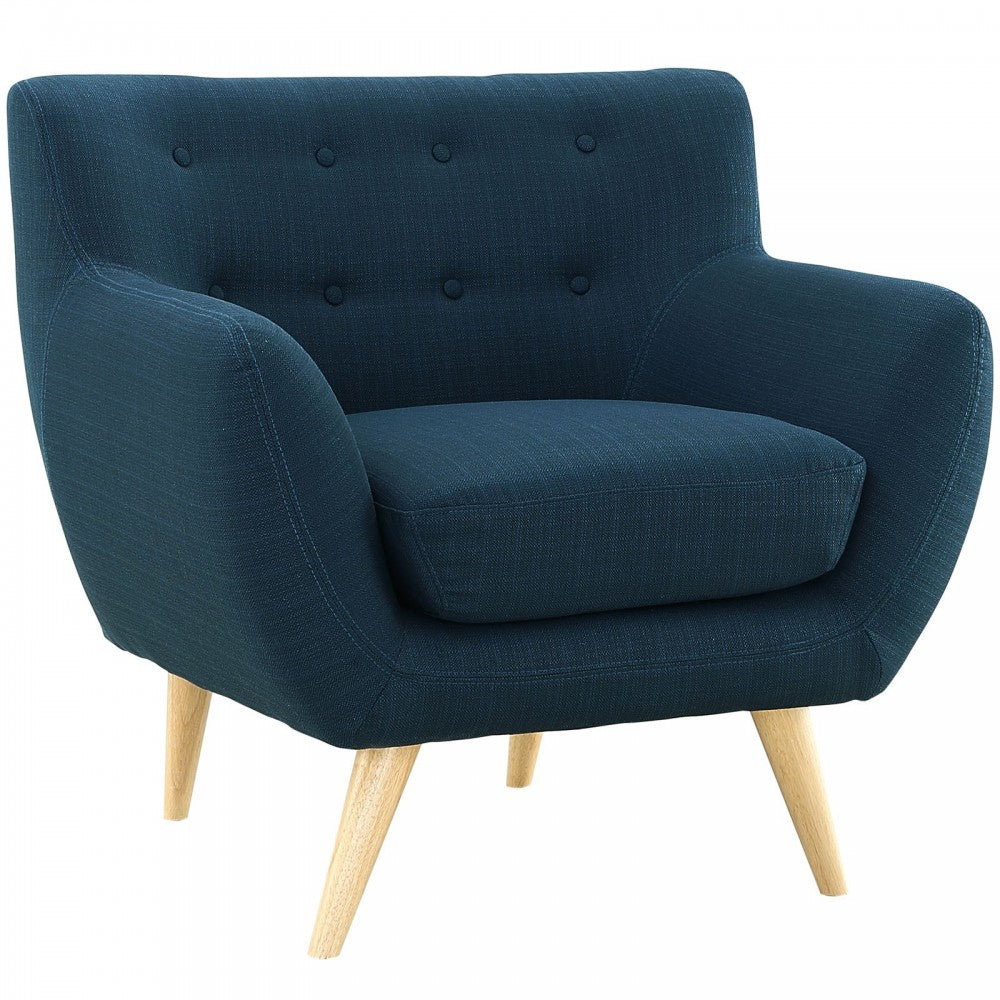 Remark 2 Piece Living Room Set, Azure, EEI-1783-AZU-SET
