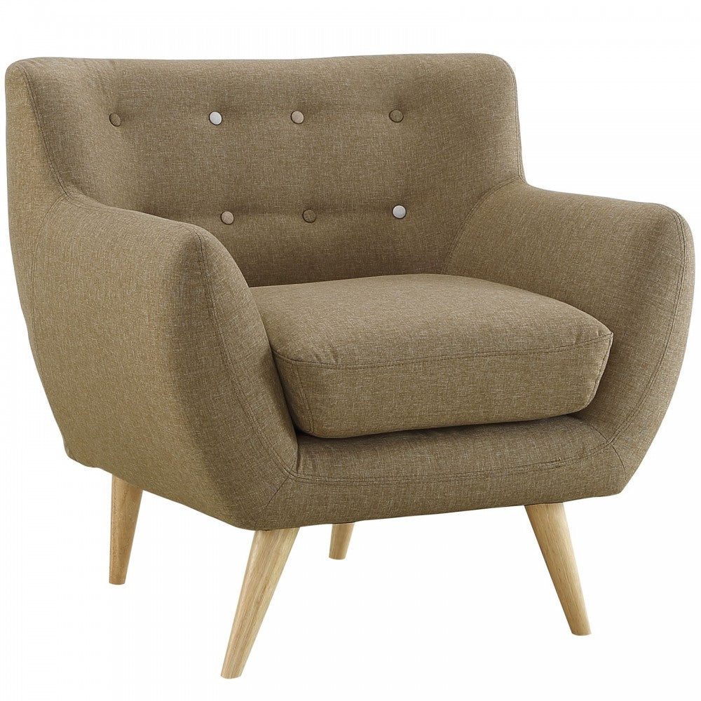 Remark 3 Piece Living Room Set, Brown