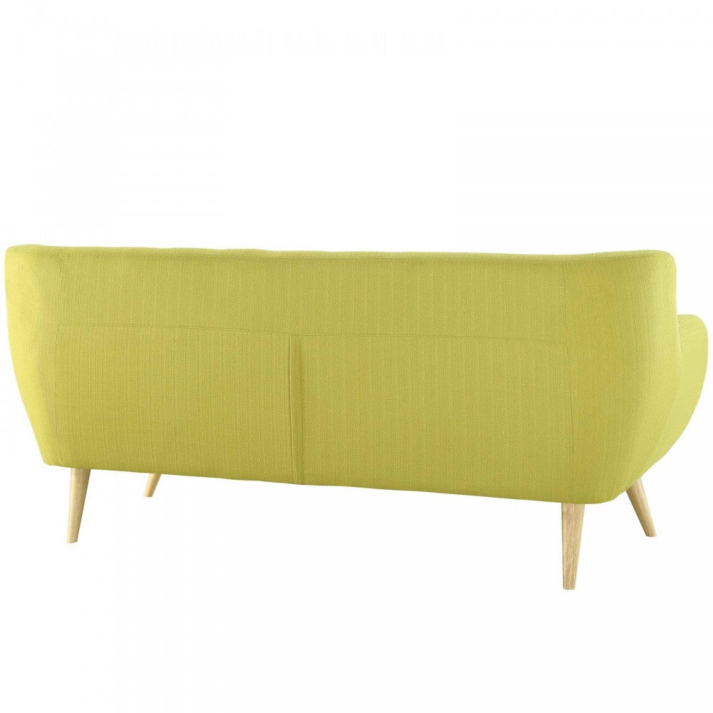 Remark Upholstered Fabric Sofa, Wheatgrass