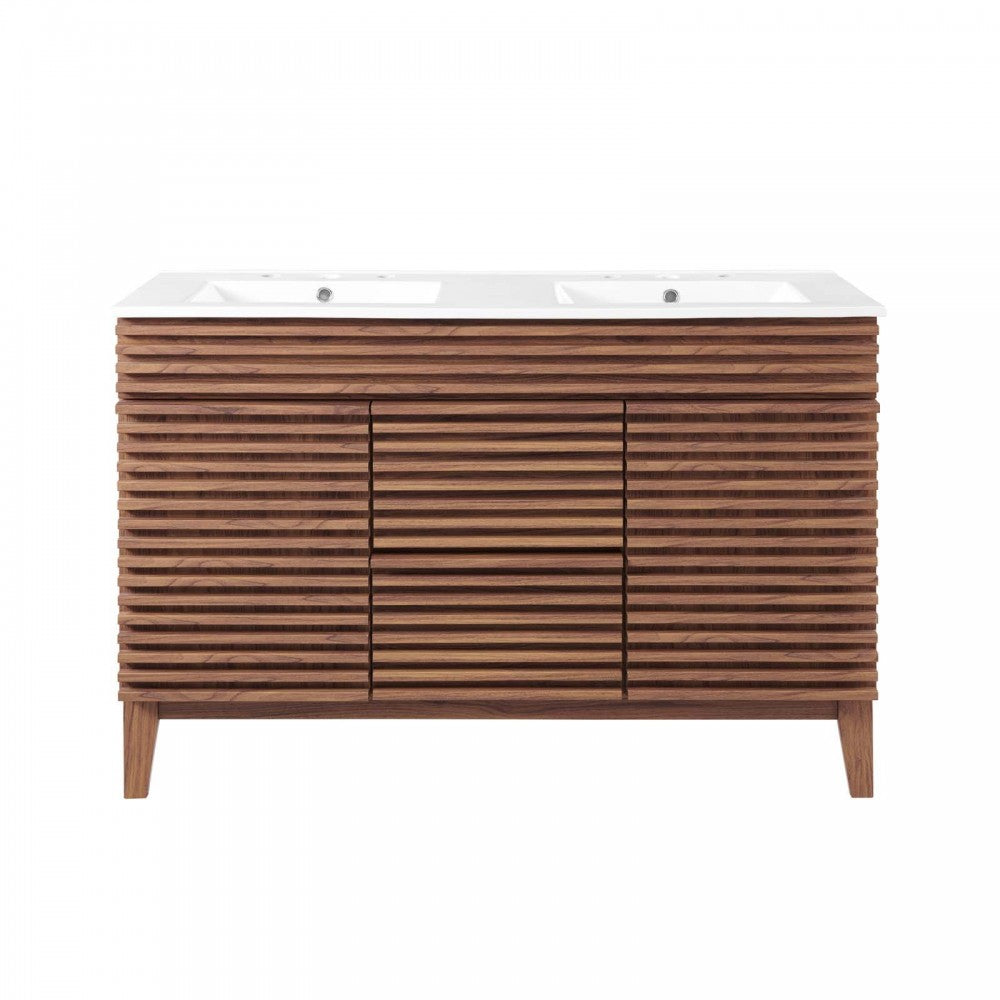 Render 48" Double Sink Bathroom Vanity