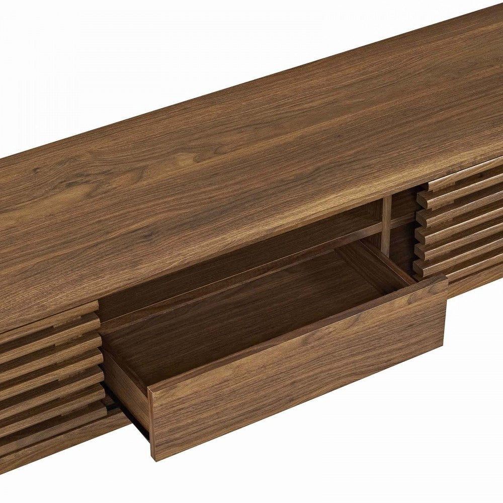 Render 59" TV Stand, Walnut