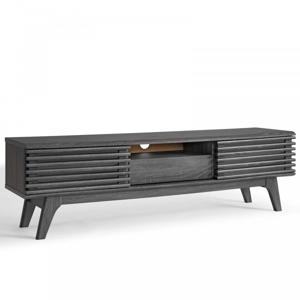 Render 59" TV Stand, Charcoal