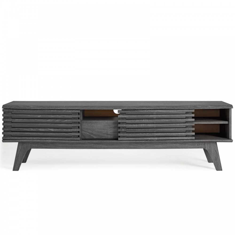 Render 59" TV Stand, Charcoal