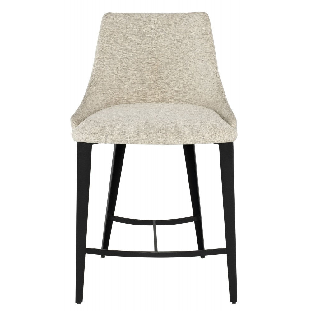 Renee Shell Fabric Counter Stool