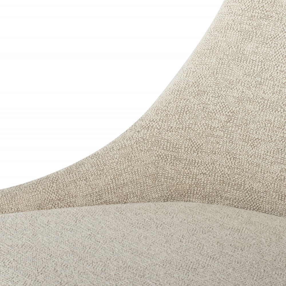 Renee Shell Fabric Counter Stool